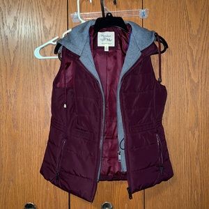 hooded vest